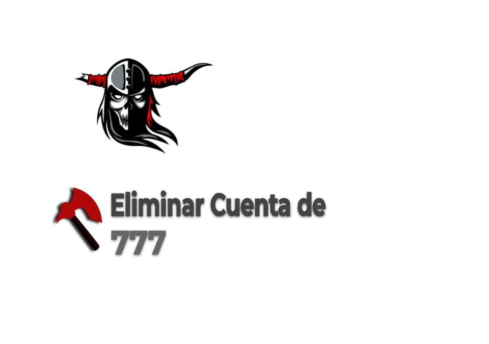 Eliminar una cuenta de 777.