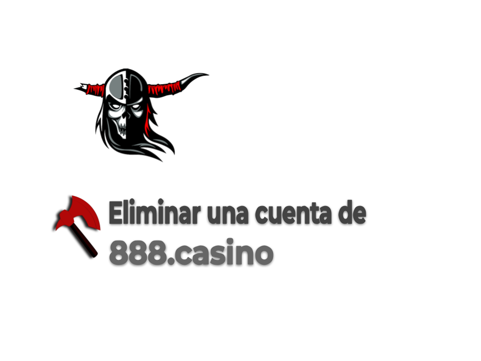 Eliminar una cuenta de 888.casino