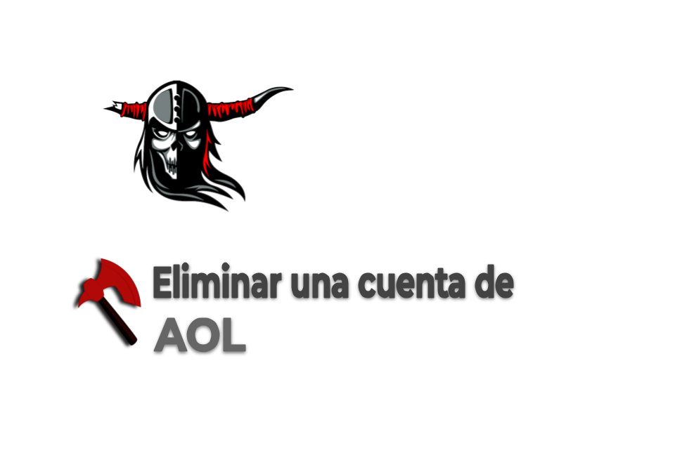 Eliminar una cuenta de AOL.