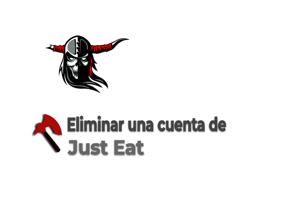 Eliminar la cuenta de JUST EAT